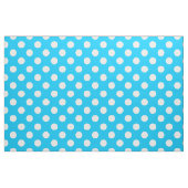 Tissu Pois blancs sur bleu électrique (Fat Quarter)