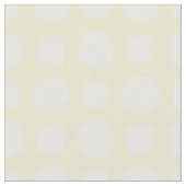 Tissu Pois blancs sur jaune citron (Fermer)