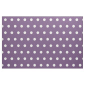 Tissu Pois blancs sur le prune (Yard)