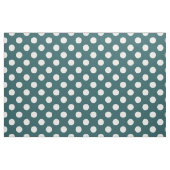 Tissu Pois blancs sur turquoise (Fat Quarter)
