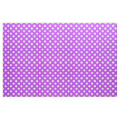 Tissu Pois blancs sur violet clair (Yard)