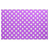 Tissu Pois blancs sur violet clair (Fat Quarter)
