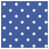 Tissu Pois bleu (Fermer)