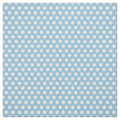 Tissu Pois bleu ciel (Échantillon)