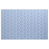 Tissu pois bleus des Fées de Thumbelina (Yard)