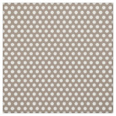Tissu Pois Brown Mocha (Échantillon)
