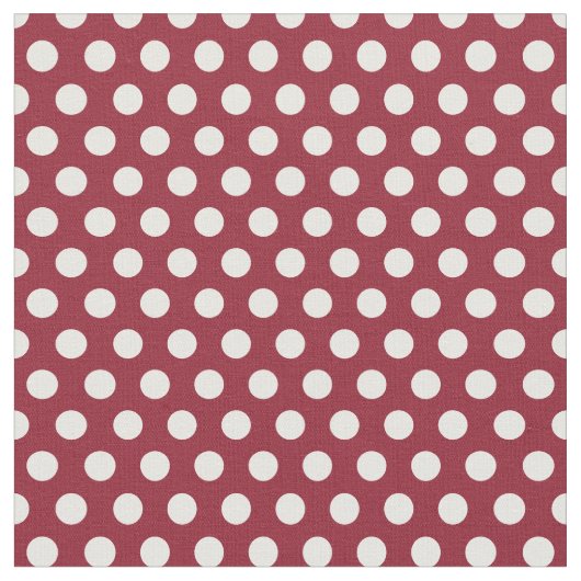 Tissu Pois criminels (Fermer)
