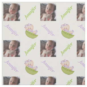 Tissu Pois dans la pod bébé fille lavande pépinière