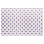 Tissu pois de lavande blanc (Fat Quarter)