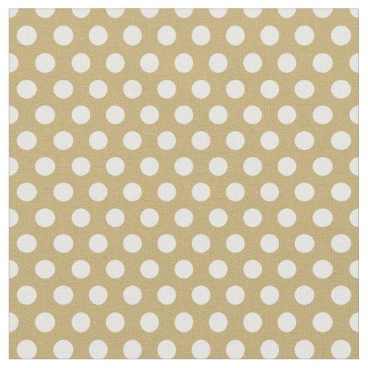Tissu Pois d'or (Fermer)
