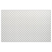 Tissu Pois gris sur blanc (Yard)