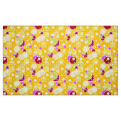 Tissu Pois jaune, jaune, multicolore (Fat Quarter)