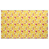 Tissu Pois jaune, jaune, multicolore (Yard)
