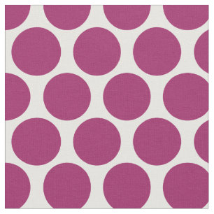 Tissu Pois moisi pourpre Berry