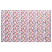 Tissu Pois multicolores, cercles sur un blanc (Yard)