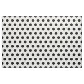 Tissu Pois noir et blanc moderne (Yard)