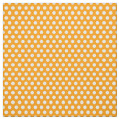 Tissu Pois orange (Échantillon)