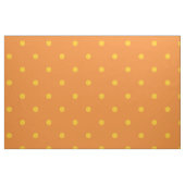 Tissu Pois orange et jaune (Fat Quarter)