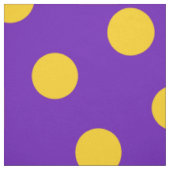 Tissu Pois pourpre et jaune (Échantillon)