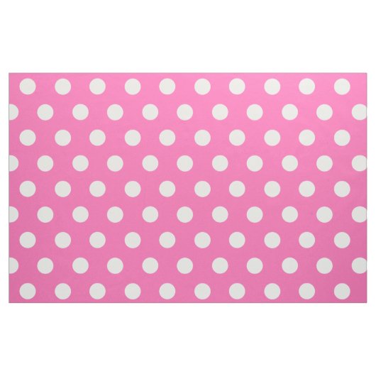 Tissu Pois rose (Fat Quarter)