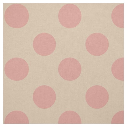 Tissu : Pois rose et rose-clair (Échantillon)