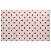 Tissu Pois rose noir (Fat Quarter)