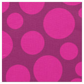 Tissu Pois roses (Détail)