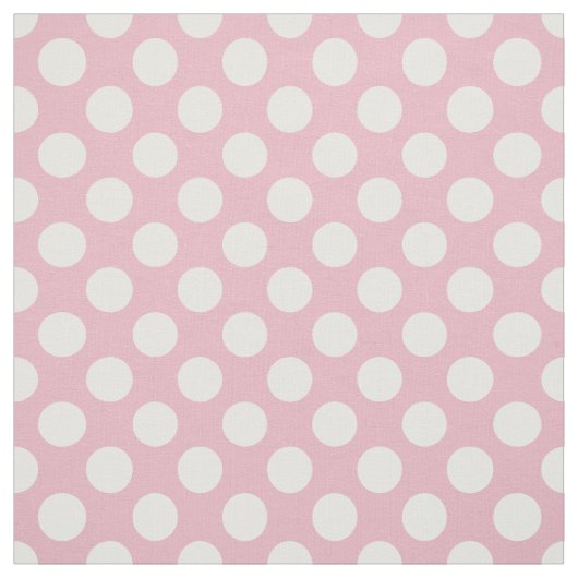 Tissu Pois roses, Motif Pointe Polka, Points, Pointe (Échantillon)