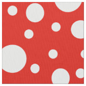 Tissu Pois rouges (fermé)