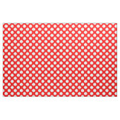 Tissu Pois rouges et blancs (Fat Quarter)