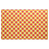 Tissu Pois rouges sur jaune (Fat Quarter)
