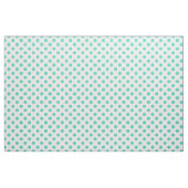 Tissu Pois turquoise (Yard)