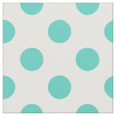 Tissu Pois turquoise (Fermer)