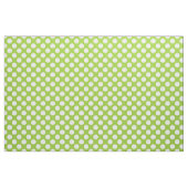 Tissu Pois vert pomme et blanc (Fat Quarter)