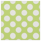 Tissu Pois verts, Motif à points Polka, points, pointill (Fermer)