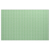 Tissu Pois verts sur Motif blanc (Yard)