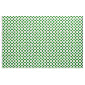 Tissu Pois verts sur Motif blanc (Fat Quarter)