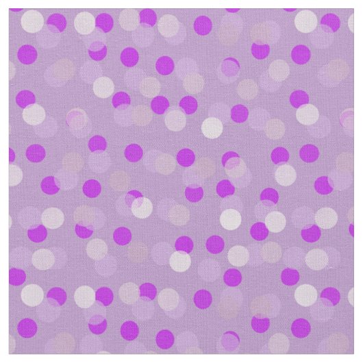 Tissu pois violets (Fermer)