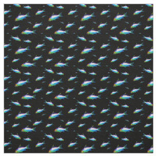 Tissu Poisson Arrière - plan sans joint