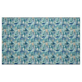Tissu Poisson bleu (Fat Quarter)