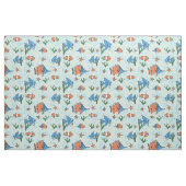 Tissu Poisson Carton mignon (Fat Quarter)