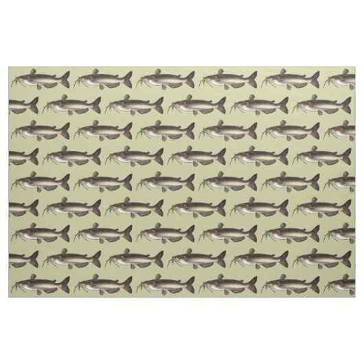 Tissu Poisson-chat (Fat Quarter)