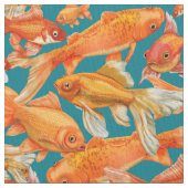 Tissu Poisson d'or (fermé)
