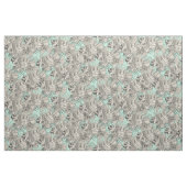 Tissu poisson mirage turquoise (Yard)