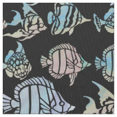Tissu Poisson, poisson, poisson et plus de poissons (fermé)