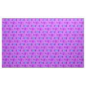 Tissu Poisson Rétro Moderne, Violet et Pourpre Améthyste (Yard)