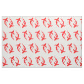 Tissu Poisson rouge Koi (Fat Quarter)