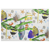 Tissu Poisson tropical (Fat Quarter)
