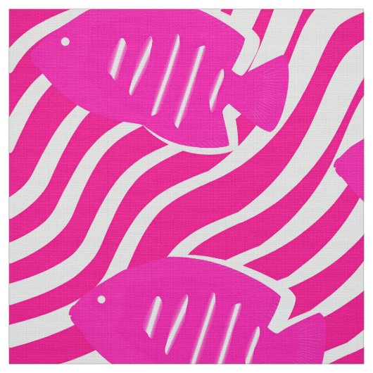 Tissu Poisson tropical (Échantillon)