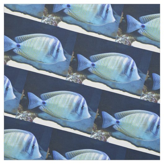 Tissu Poisson tropical (Échantillon)